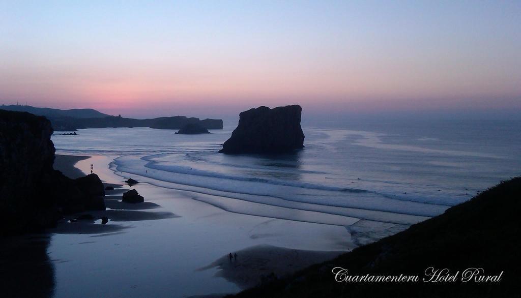 Hotel Rural Cuartamenteru Poo De Llanes Bagian luar foto